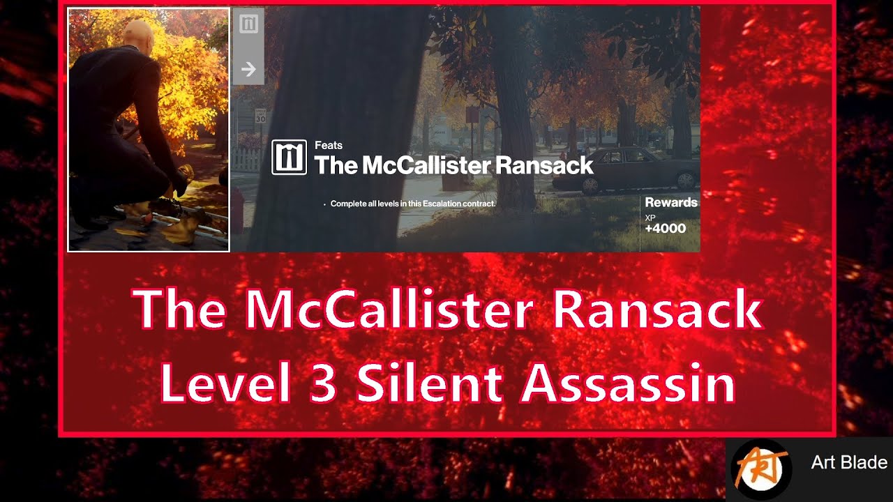 Hitman 2 - The McCallister Ransack (Level 3) Silent Assassin (Whittleton Creek)