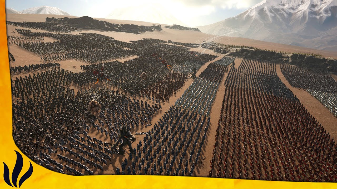 EPIC FANTASY BATTLE SIMULATOR FR : Une bataille épique et satisfaisante ! 30 000 hommes se battent !