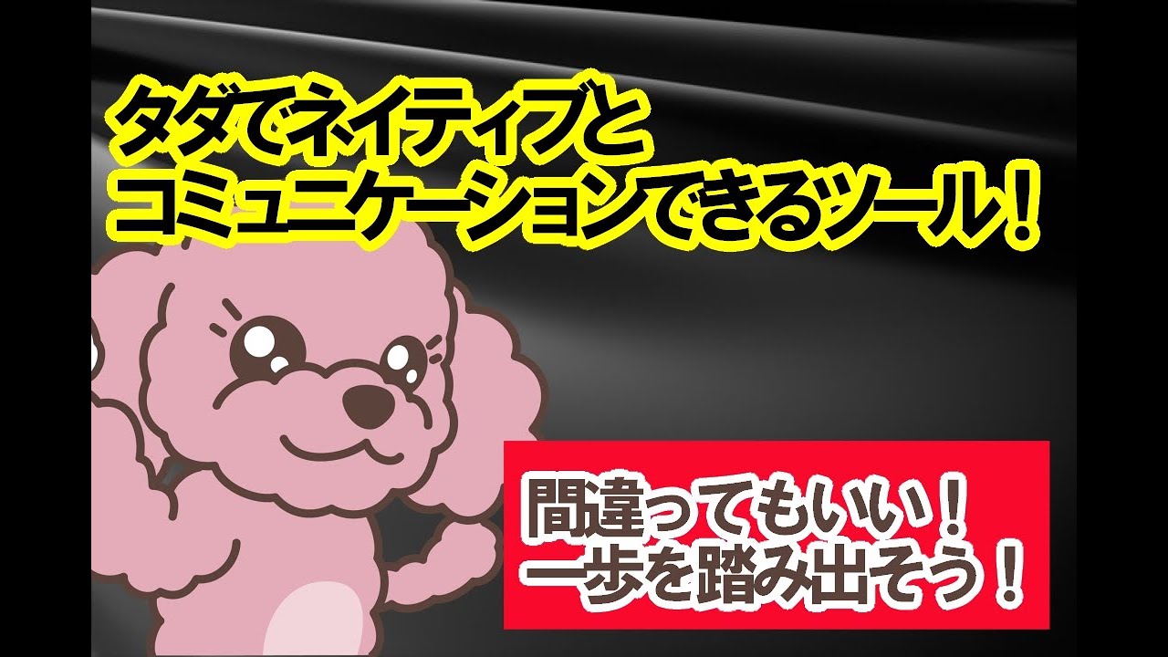 英語で通じるかわからないけど、まずは話してみよう！という勇気を持つ！それが英会話のモチベーションに繋がり、自然と英語力も高まっていくことでしょう。「大人の英語初心者が話せるようになる！モモスケ英会話」
