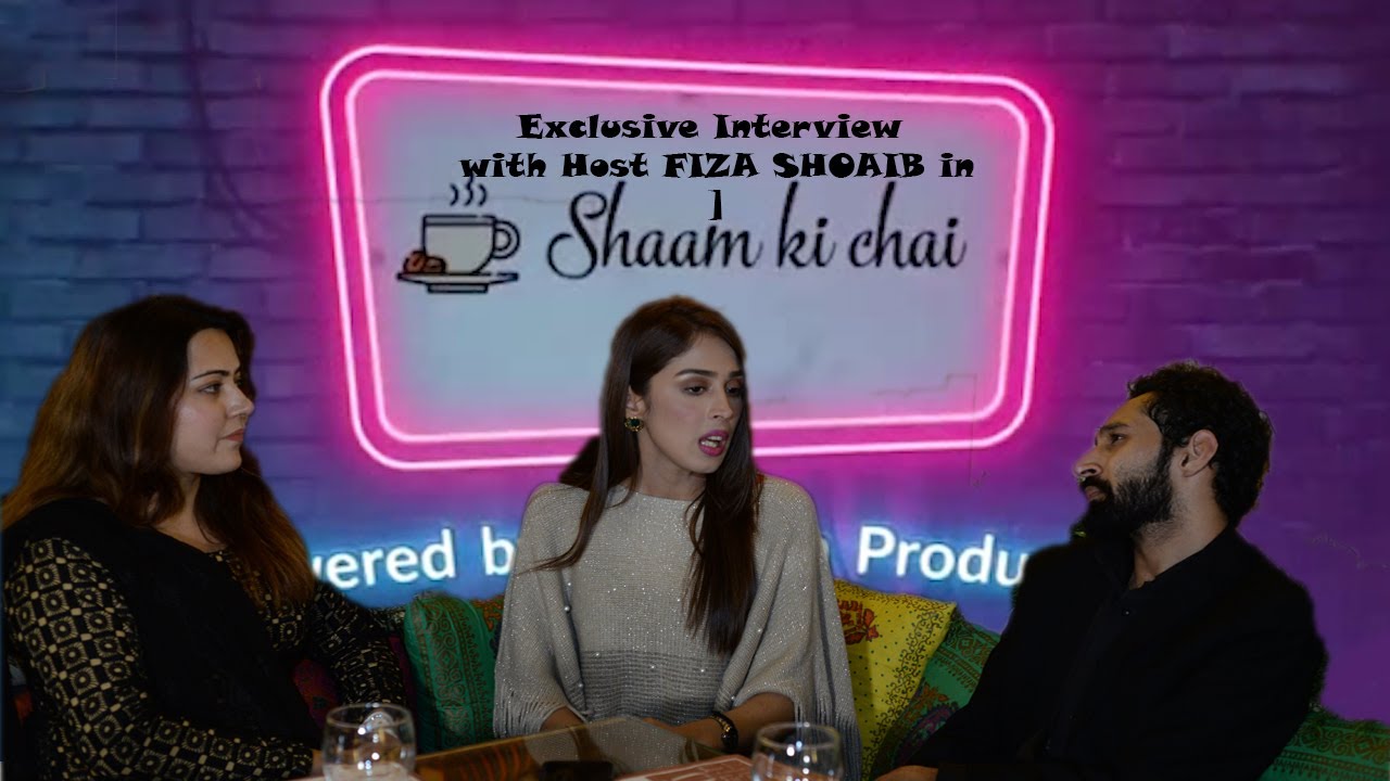Exclusive Interview with Host Fiza Shoaib powered by AlFaeda Production Part 1