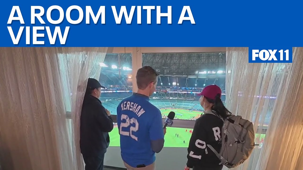 Baseball's most unique view-- inside look of Toronto hotel at Rogers Centre  | FOX 11 LA