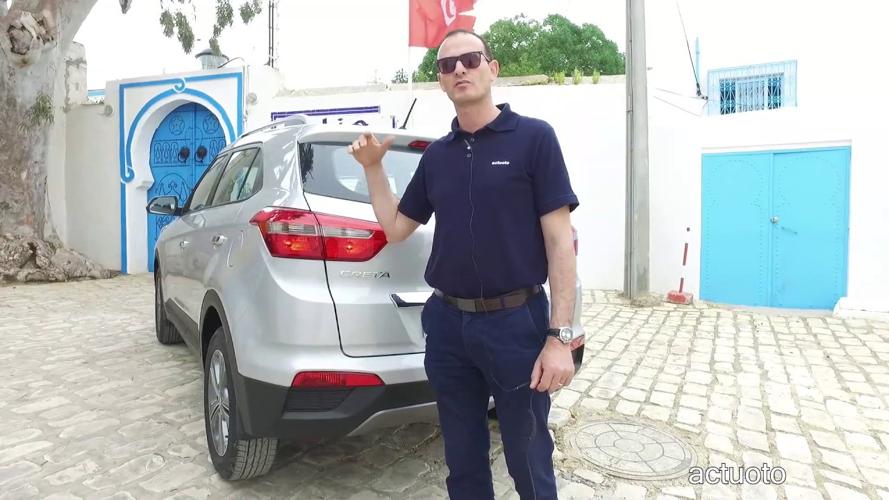 Actuoto: Hyundai Creta, le suv en pleine forme. L'exterieur (1/3) هيونداي كريتا في تونس
