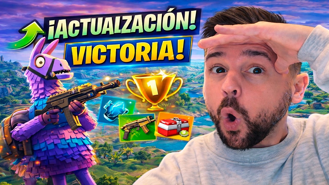 PROBAMOS LA NUEVA ACTUALIZACIÓN de Fortnite y GANAMOS 😱🔥 (Todo lo nuevo)