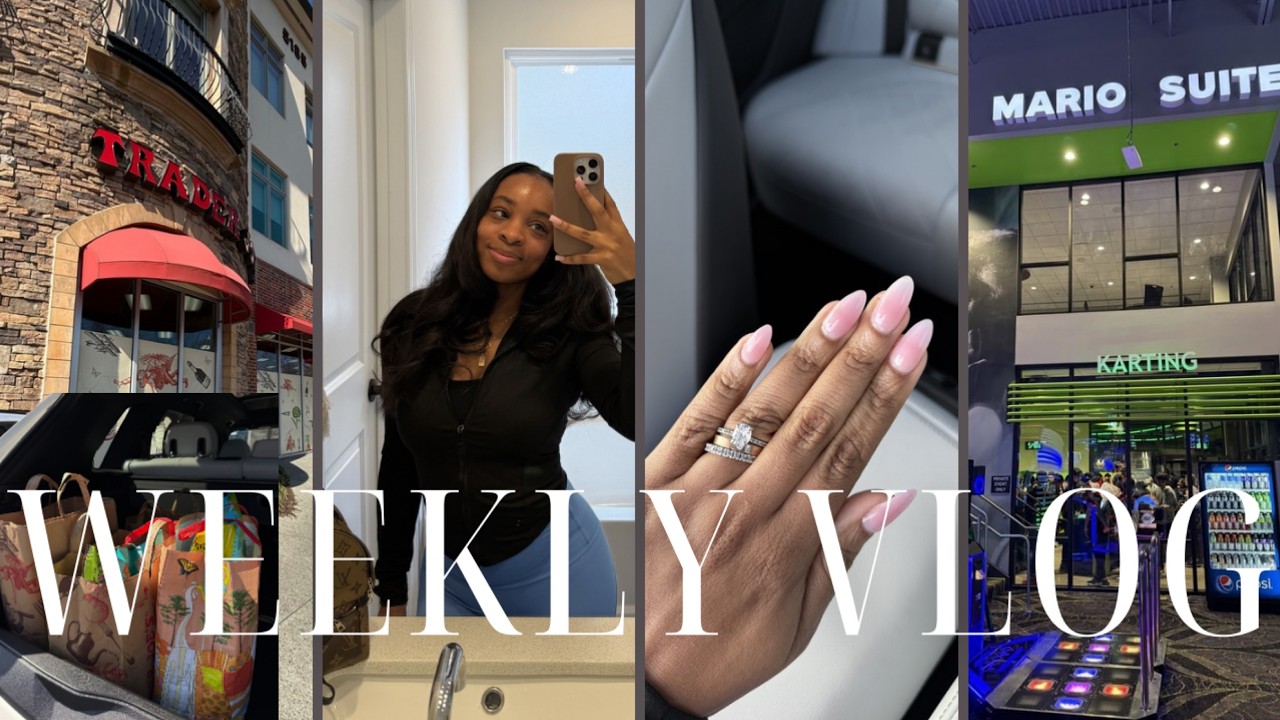 WEEKLY VLOG| Sunday Funday Family time! New nails, Trader Joe's + Sephora haul