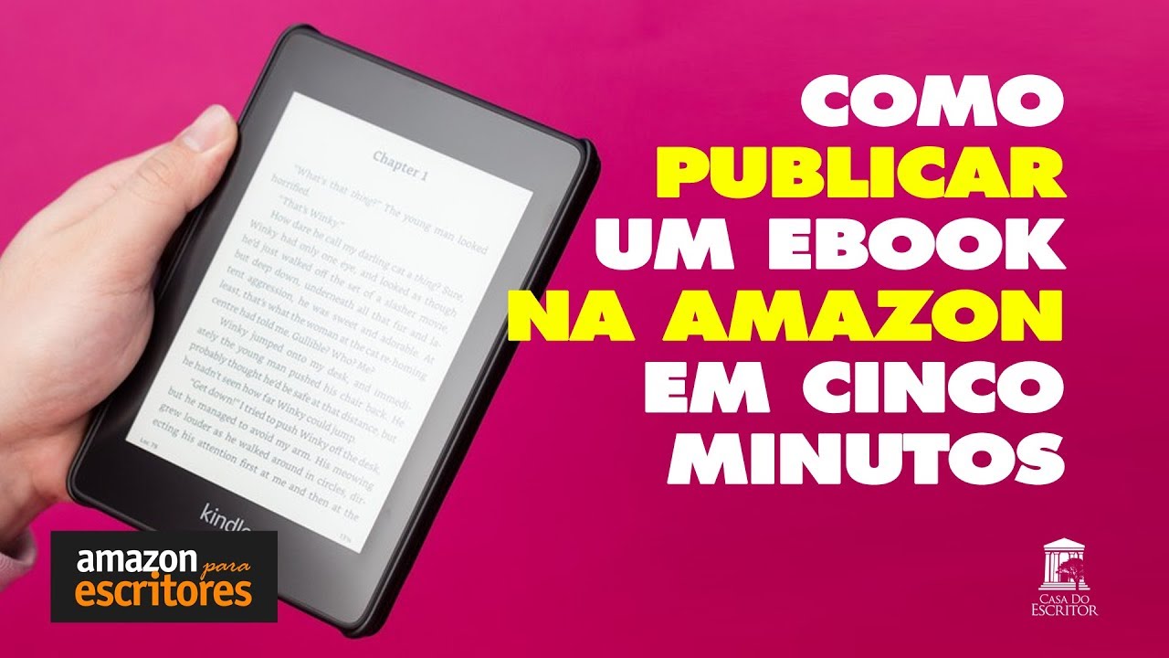 Como Publicar um Ebook na Amazon em 5 Minutos