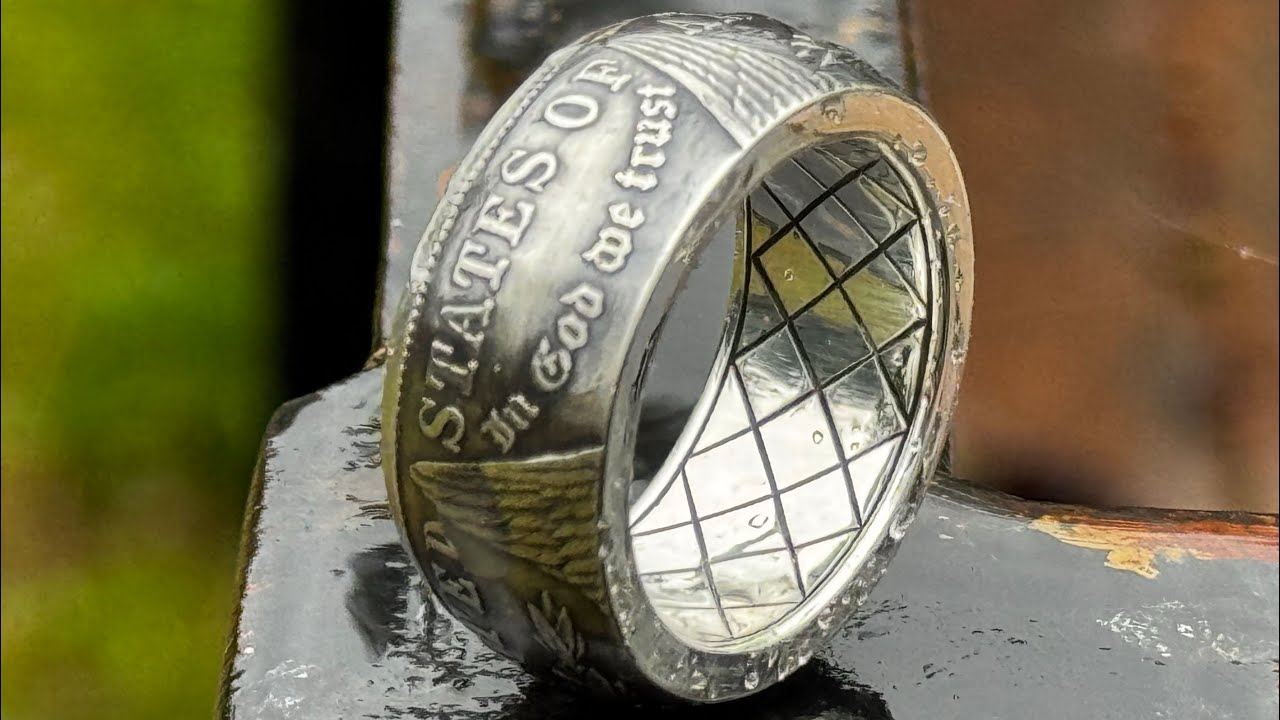 Making the Thick Morgan Dollar Ring