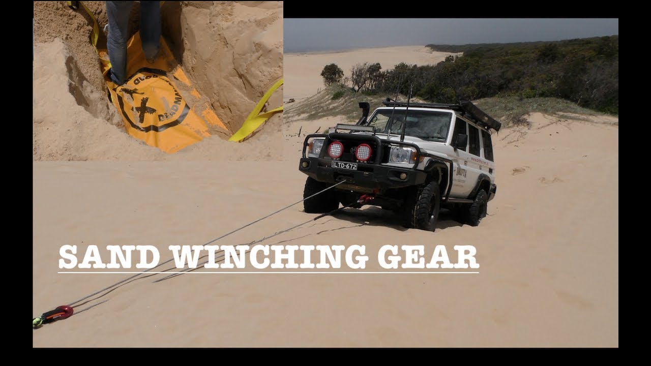 SAND WINCHING GEAR - DEADMAN / BUBBA ROPE / FACTOR 55