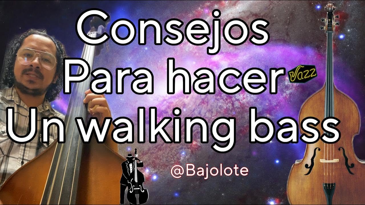 Consejos para hacer un Walking bass #clasesdebajo  #bajistas  #bajoeléctrico