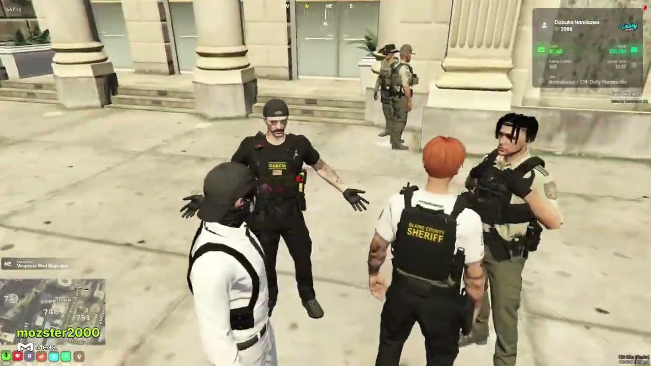 Daisuke vs Cops Part 1