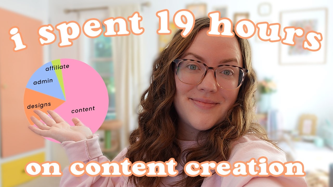 how i spent my time in january as a content creator & designer