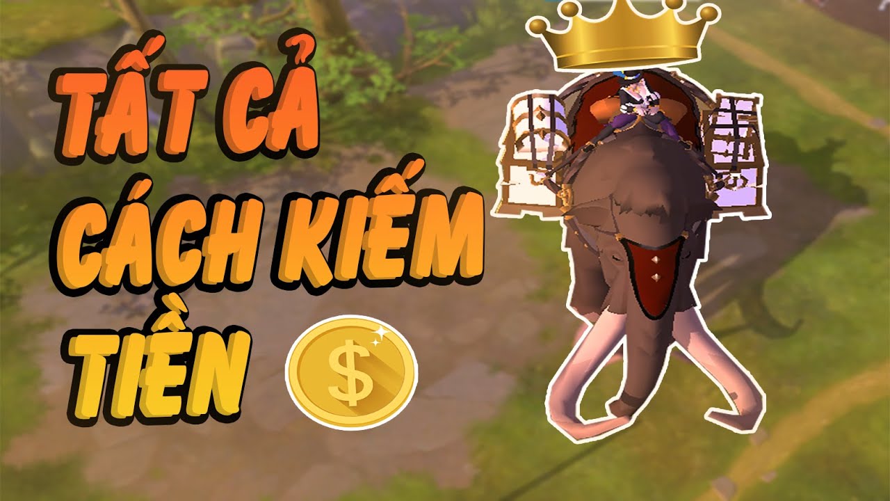NÓI VỀ TẤT CẢ CÁCH KIẾM TIỀN TRONG ALBION ONLINE!
