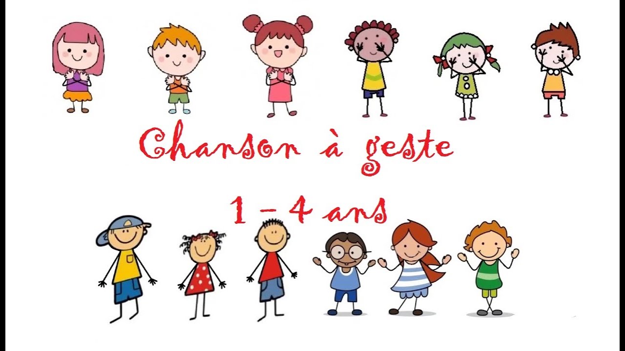 Comptines pour bébé avec gestes