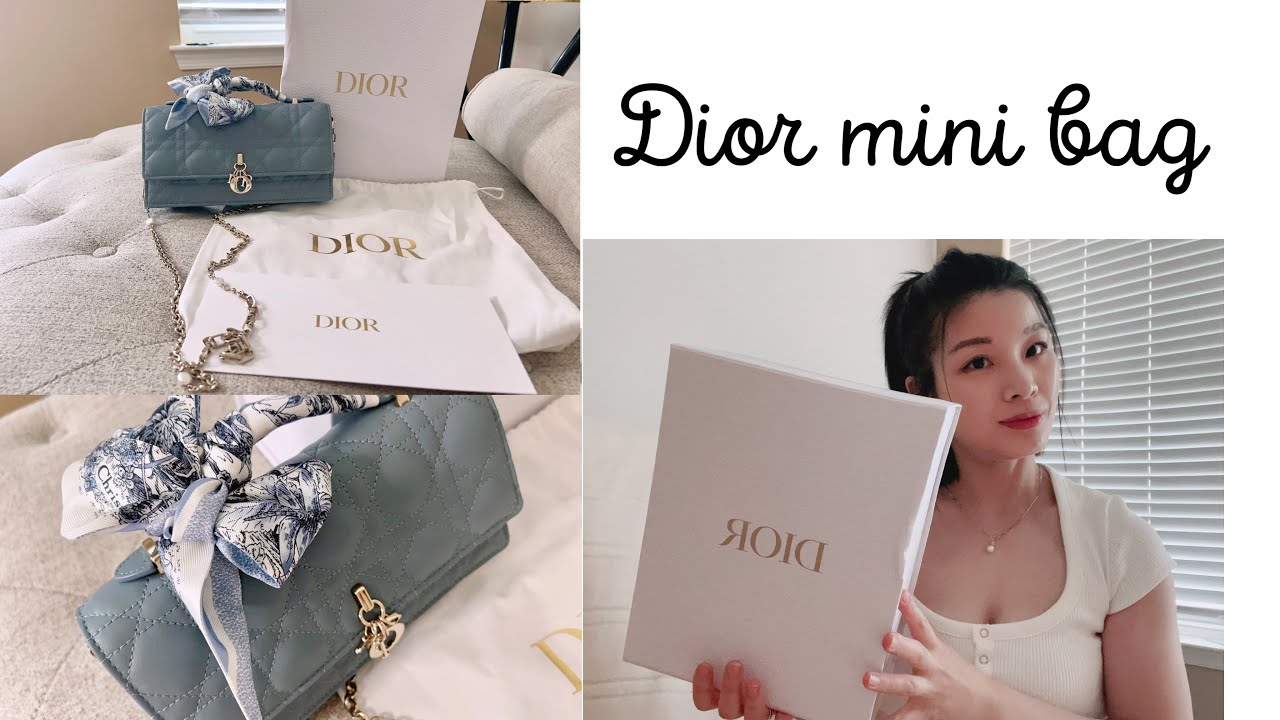 Dior mini bag unboxing