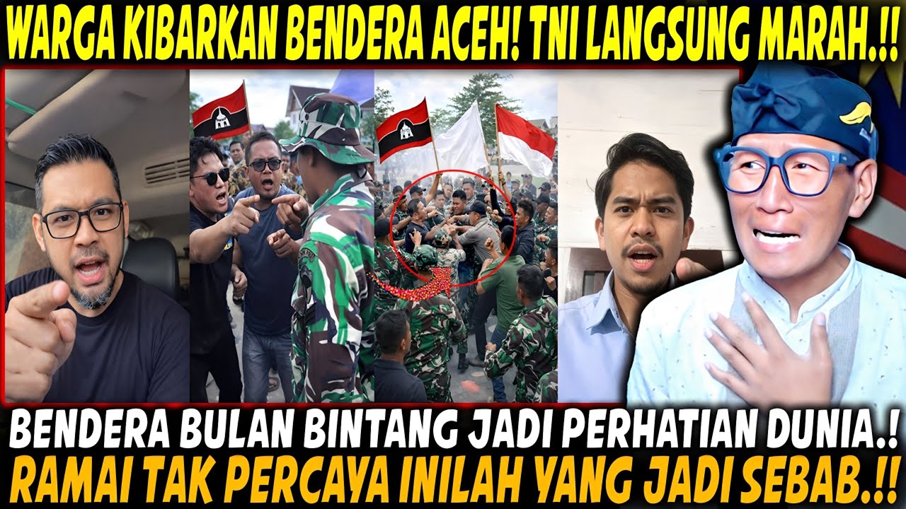 RICUH‼️ Isu Bendera Bulan Bintang Cetus Ketegangan, Ramai Terkejut Apa Yang Berlaku