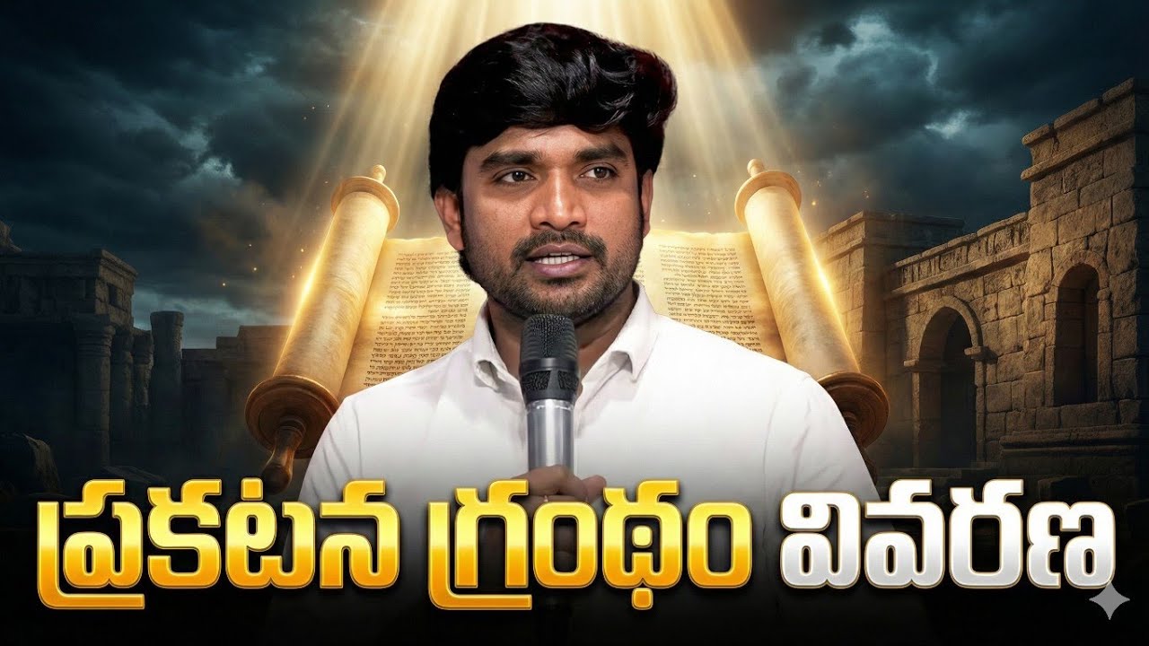 ప్రకటన గ్రంథం వివరణ||Bro.P.James Garu||#bropjames #bropjamesmessages #jamesmessages 