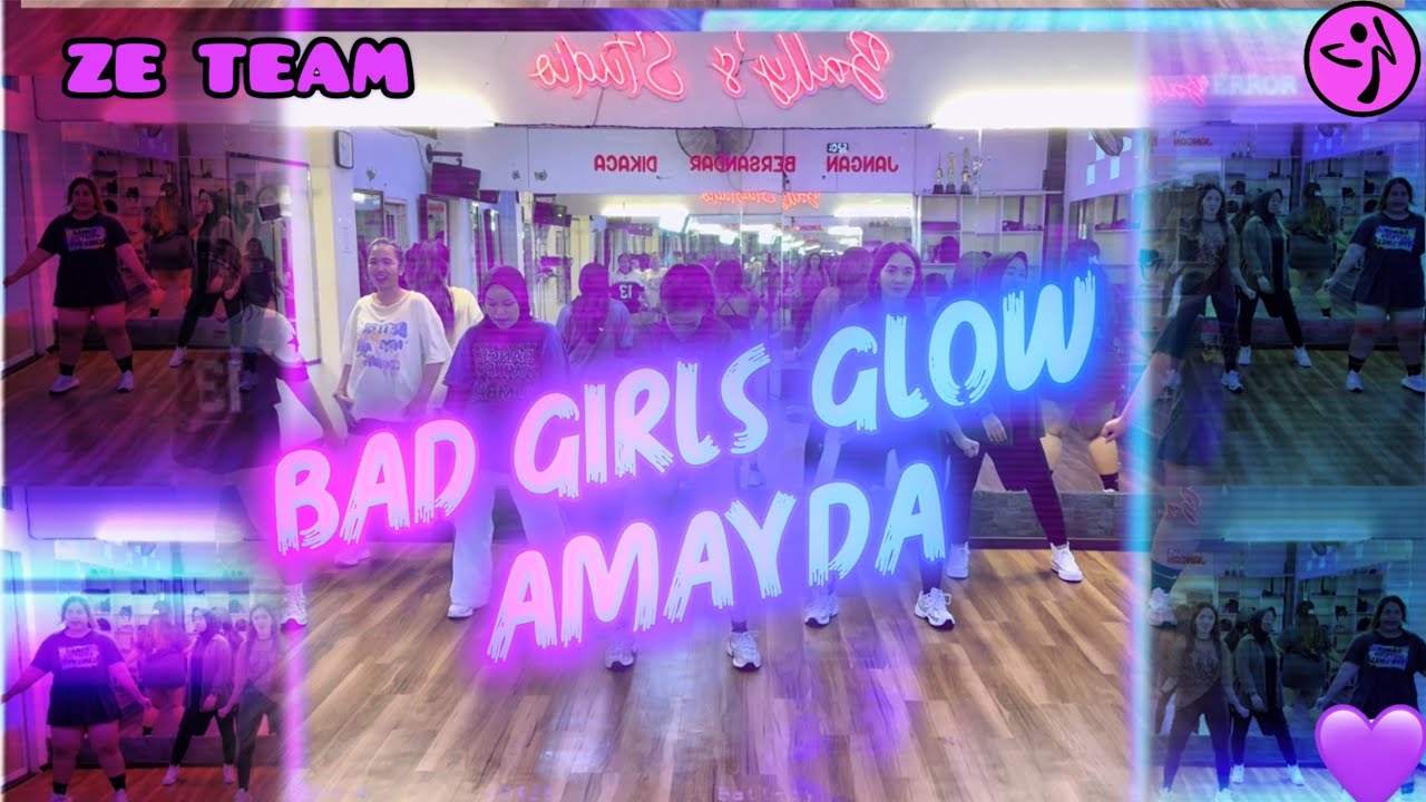 BAD GIRLS GLOW ➖AMAYDA / ZUMBA / DANCE WORKOUT / VIRAL TIKTOK / CHOREO BY DAMLA / ZE TEAM BALIKPAPAN