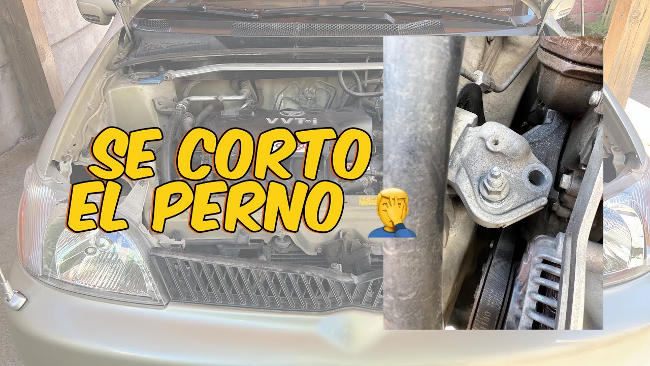 Cambiando soporte motor Yaris 2000 | #mecanicaencasa