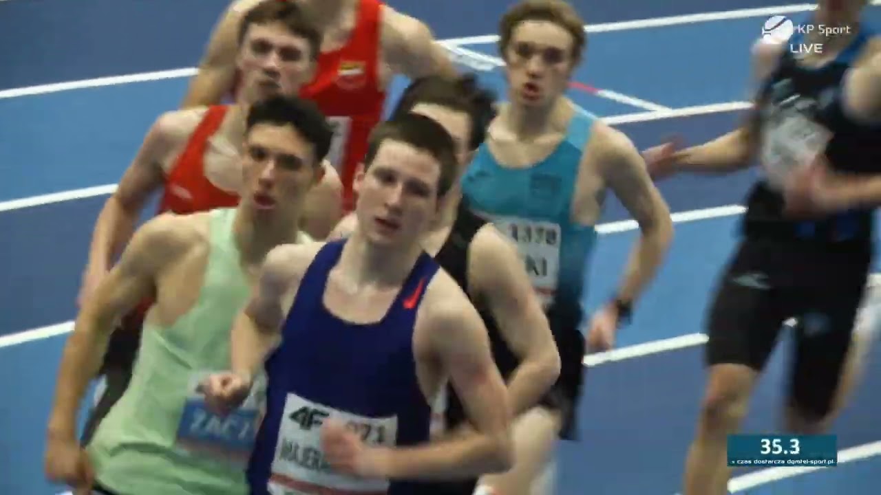 Konrad Łysek - PZLA Halowe Mistrzostwa Polski U20 800m M - 15.02.2025 Wrocław