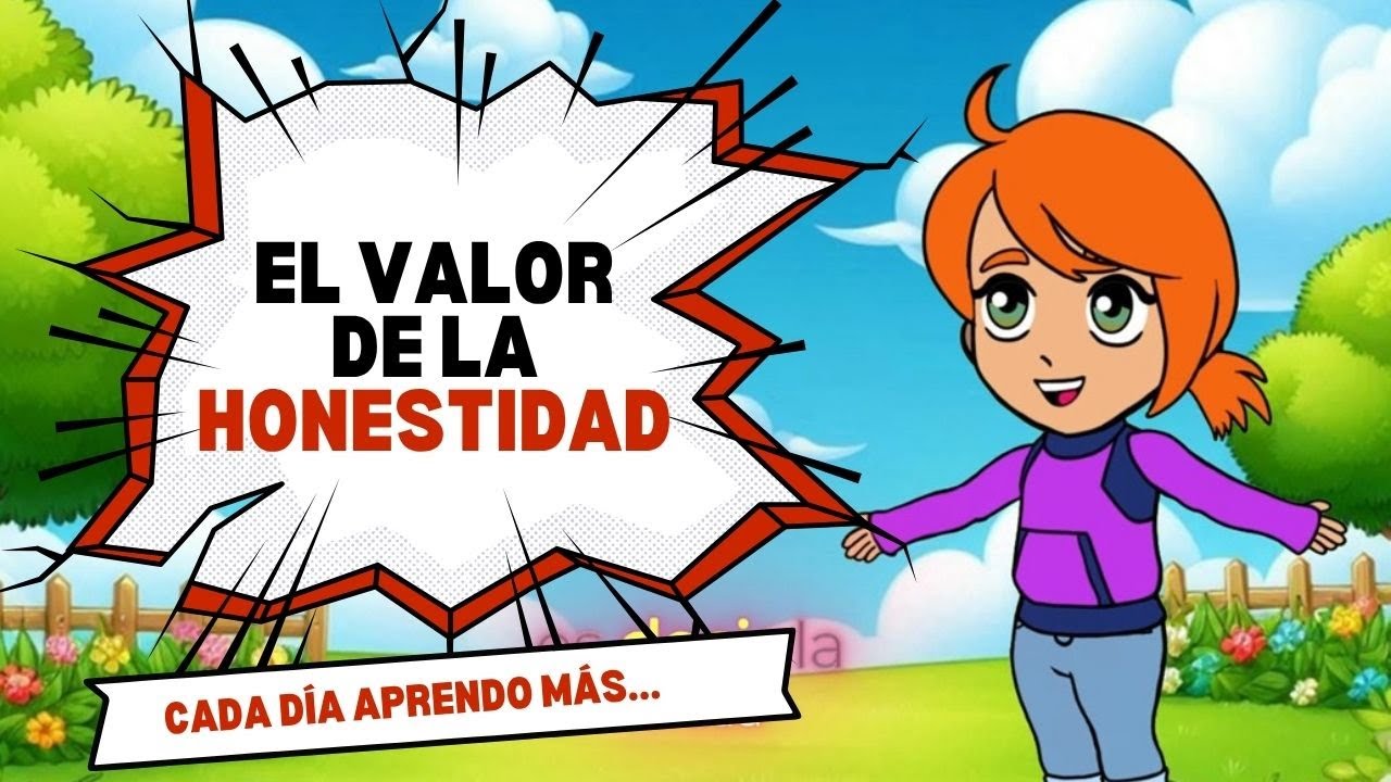 EL VALOR DE LA HONESTIDAD EXPLICADO CON DIBUJOS PARA NIÑOS