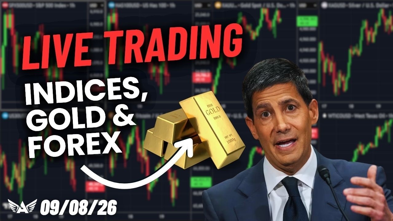 LIVE Trading Gold, Nasdaq, Forex | A1 Trading Show