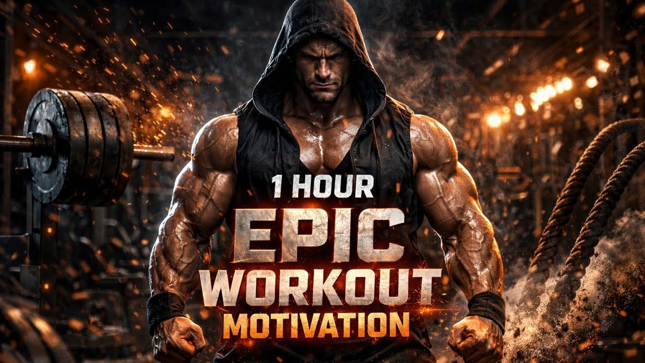 1 Hour Epic Workout Music | Heavy Bass Gym Motivation | World First