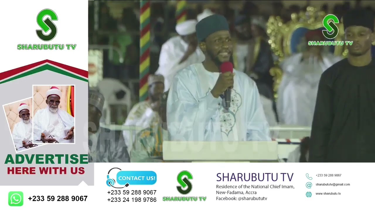 National Maulidin Nabiyy 2024🇬🇭 speech of Imam Junaidu at the National Maulid 🇬🇭