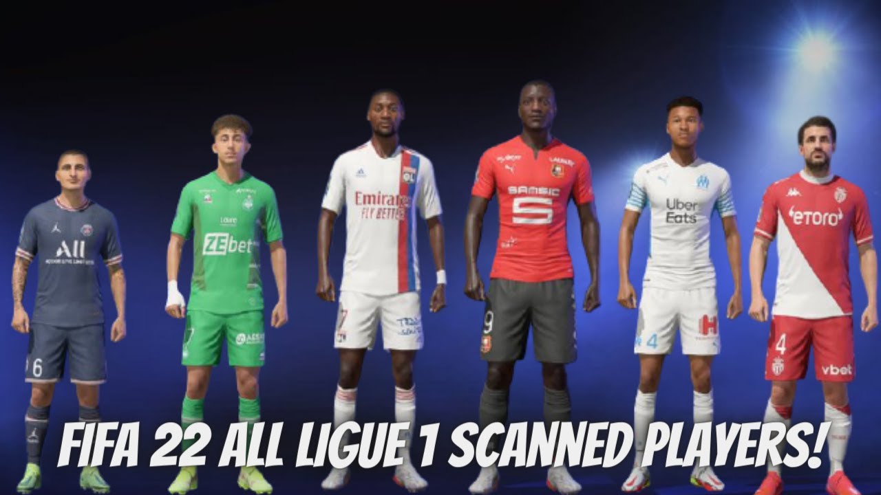 FIFA 22 | Ligue 1 | Every player with Real face!