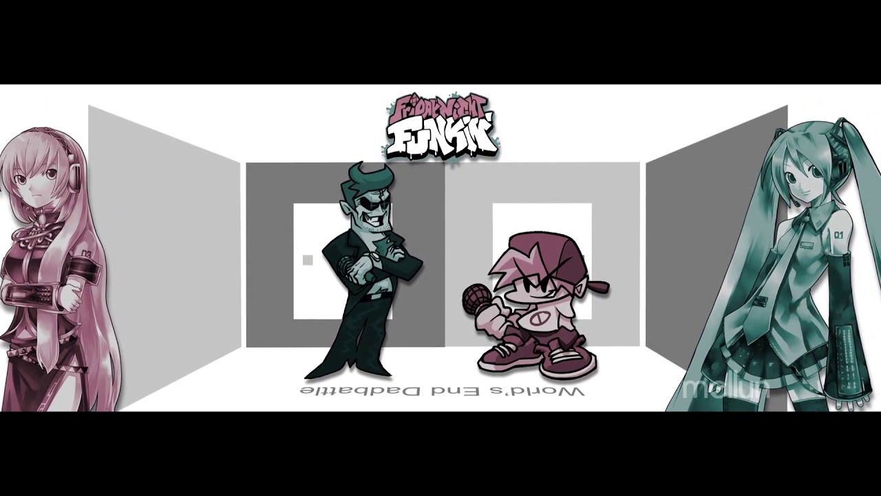 World's End Dadbattle || VOCALOID + Friday Night Funkin' MASHUP (World's End Dancehall ✕ Dad Battle)