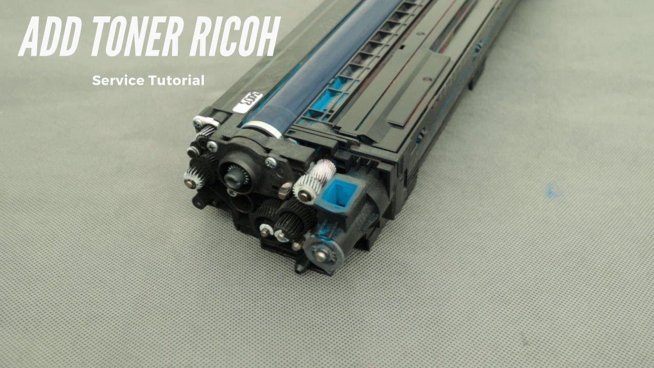 Add Toner Problem Ricoh MPC 3003 3503 4503 simple solution