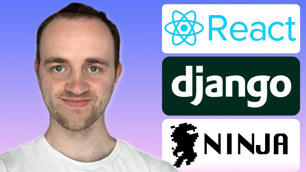 React + Django + Ninja (Full-stack app in 15 mins)