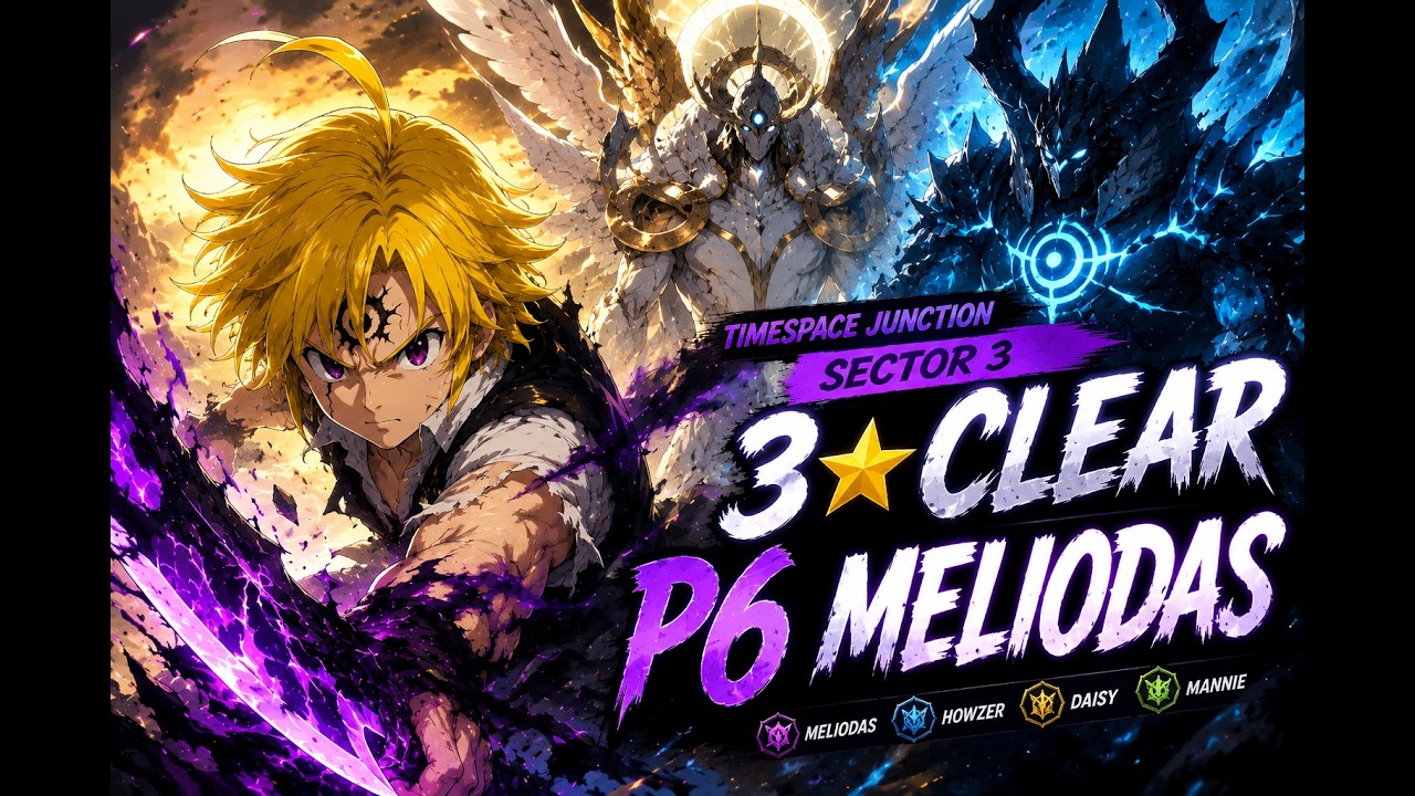 7DS Origin - P6 Meliodas Sector 3 - 3★ Clear