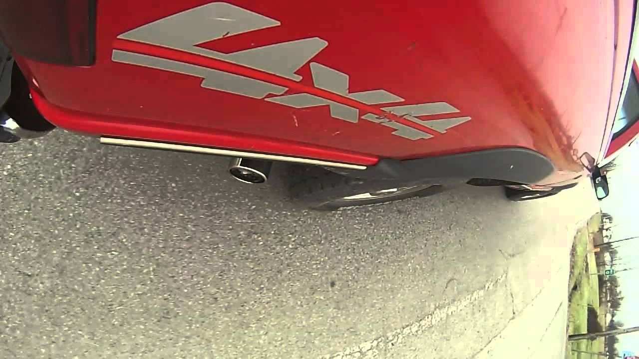 6.5 Turbo Diesel Straight Pipe Exhaust - GoPro View