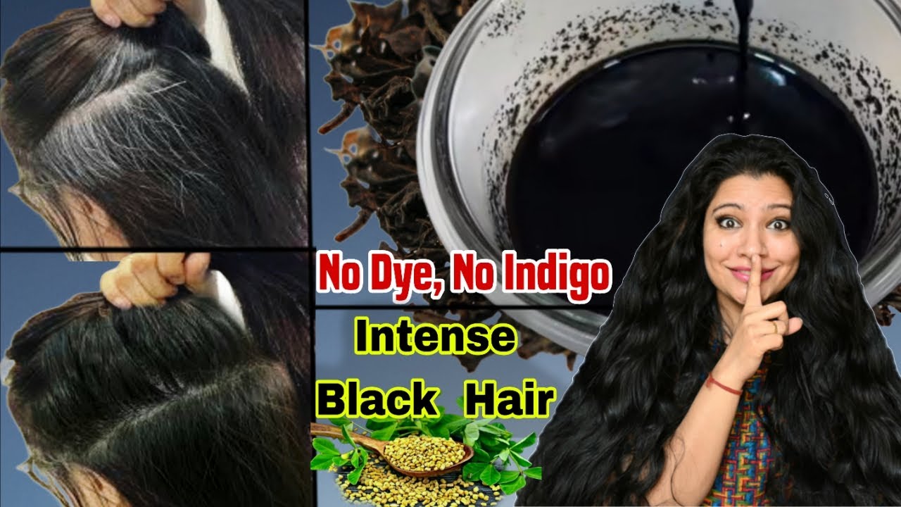 No Dye,No Indigo, No Henna: Get 100%Black Hair Naturally & Reverse Premature Greying ।Garima Singh ।