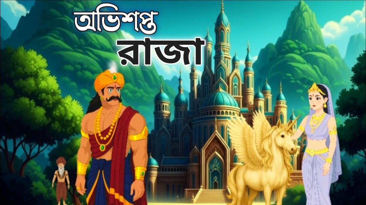 অভিশপ্ত রাজা | Bengali Horror Fantasy Story | Bangla cartoon | Bengali fairy tales | Rupkothar golpo
