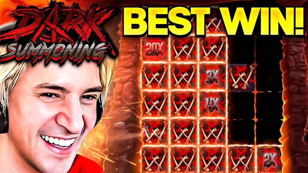 XQC HITS 2 RECORD WINS ON DARK SUMMONING!