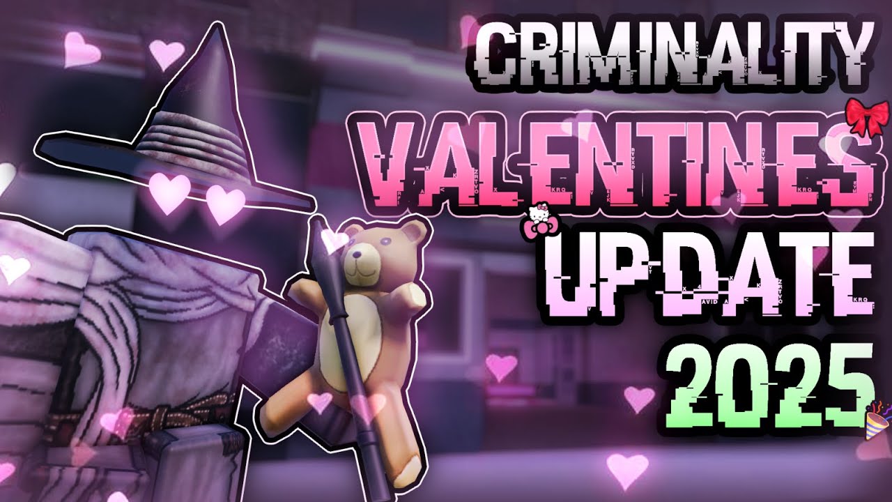 The CRIMINALITY VALENTINES UPDATE (feat; exploits & gambling) | CRIMINALITY ROBLOX