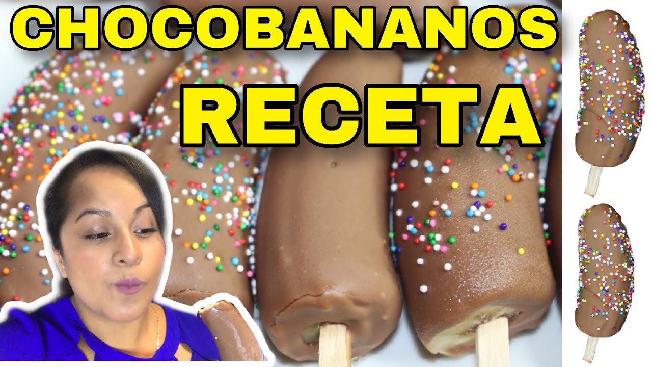 COMO HACER CHOCO BANANOS - RECETA PASO A PASO