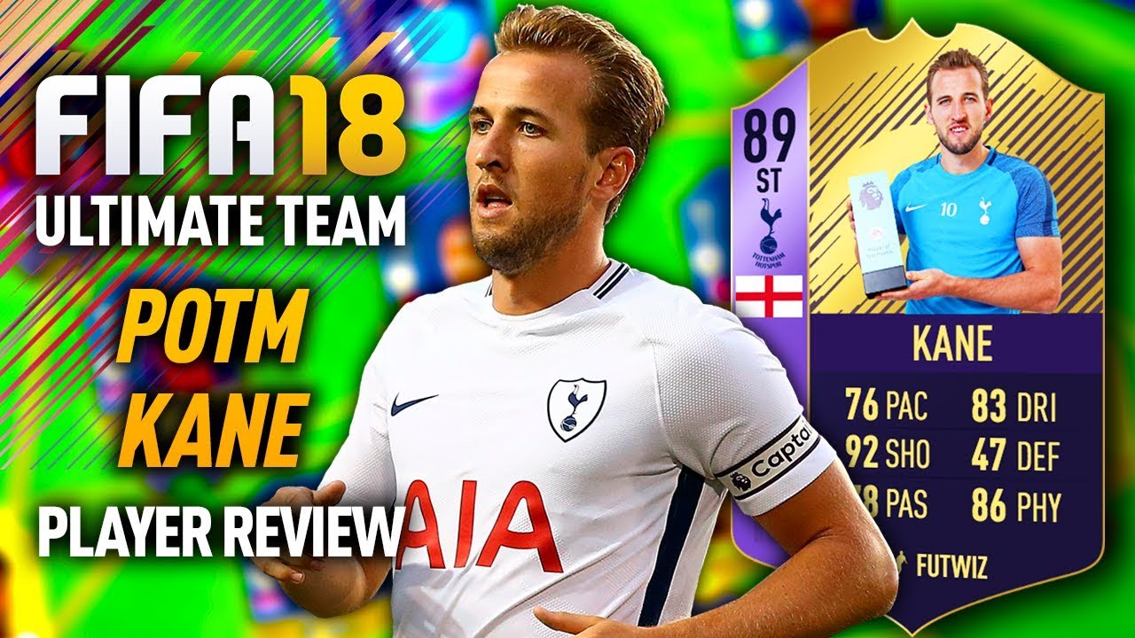 FIFA 18 POTM KANE (89) *92 SHOOTING* PLAYER REVIEW! FIFA 18 ULTIMATE TEAM!