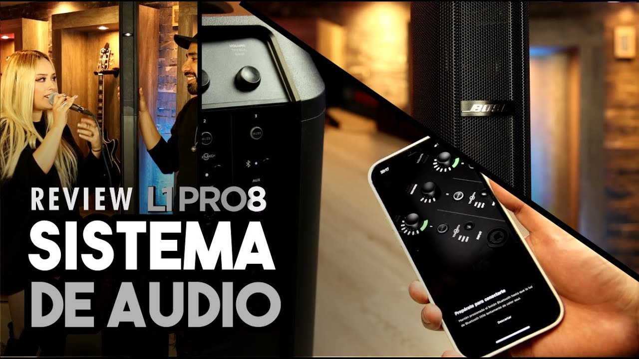 Sistema Profesional de Audio | L1 Pro 8 BOSE | Review en Español | DEMO Christianvib