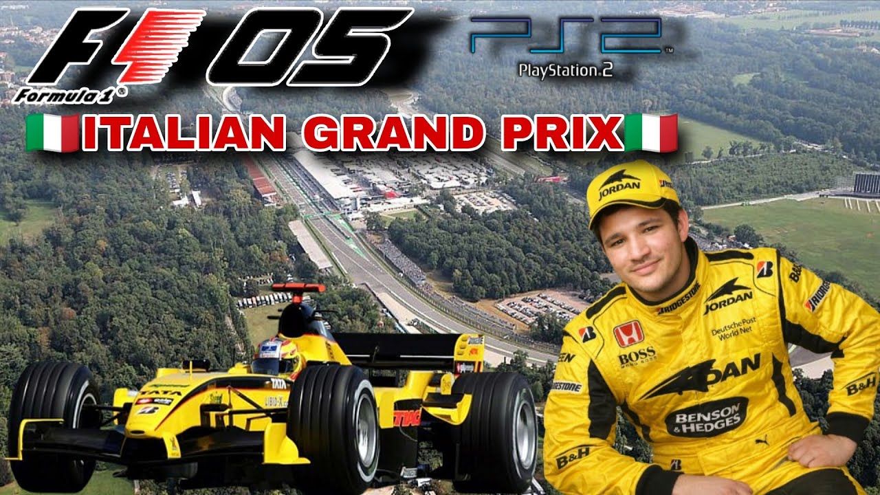 VAMOS ACELERAR COM O F1 2005 🏎️🔥 | JORDAN | ITALIAN GRAND PRIX