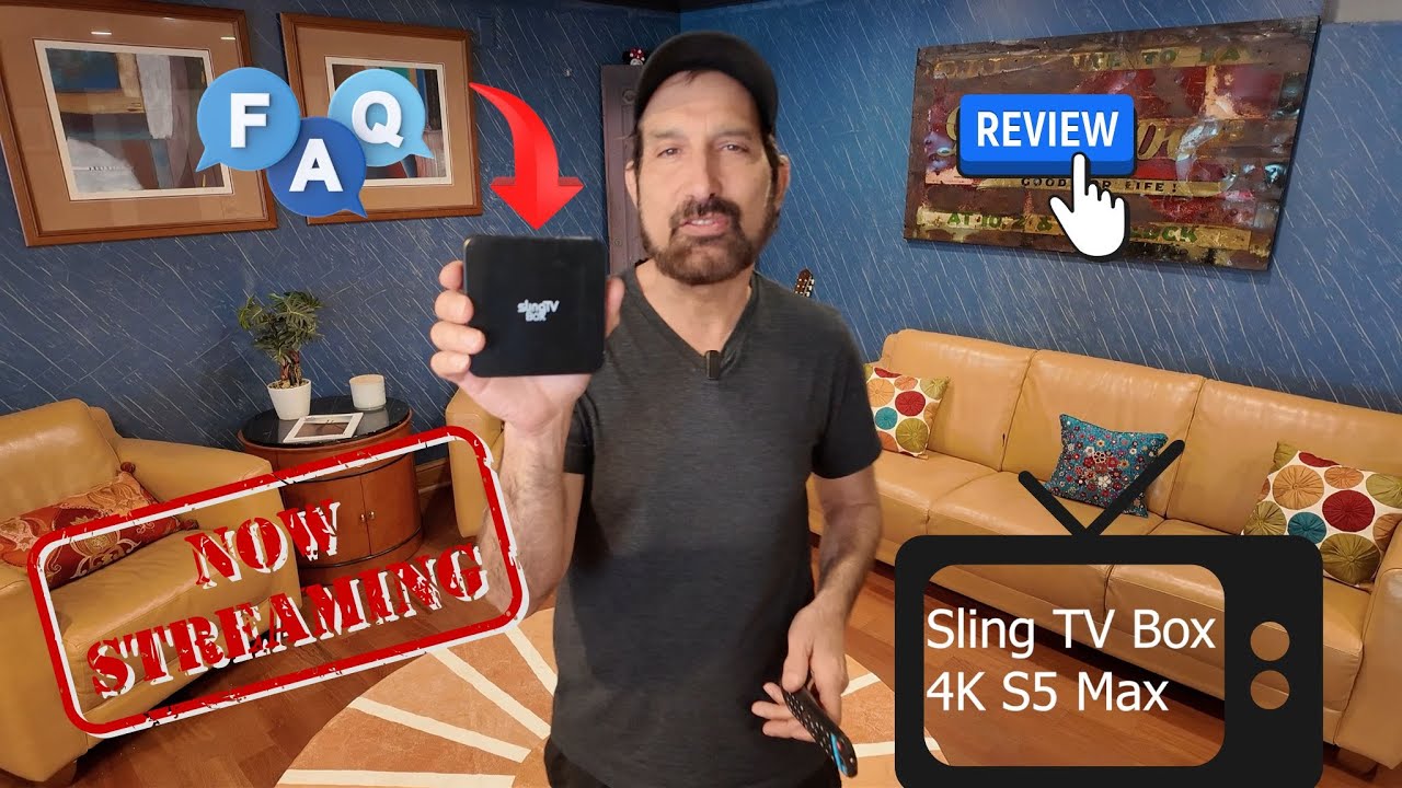 Sling TV Box S5 Max Review and Discount The Ultimate Cord-Cutting Solution? #reviews #streaming