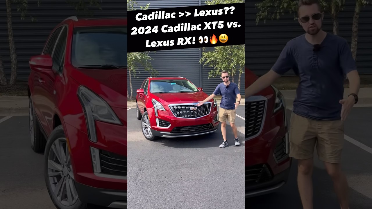 Five Reasons You Might Buy this 2024 Cadillac XT5 *Over* the Lexus RX!