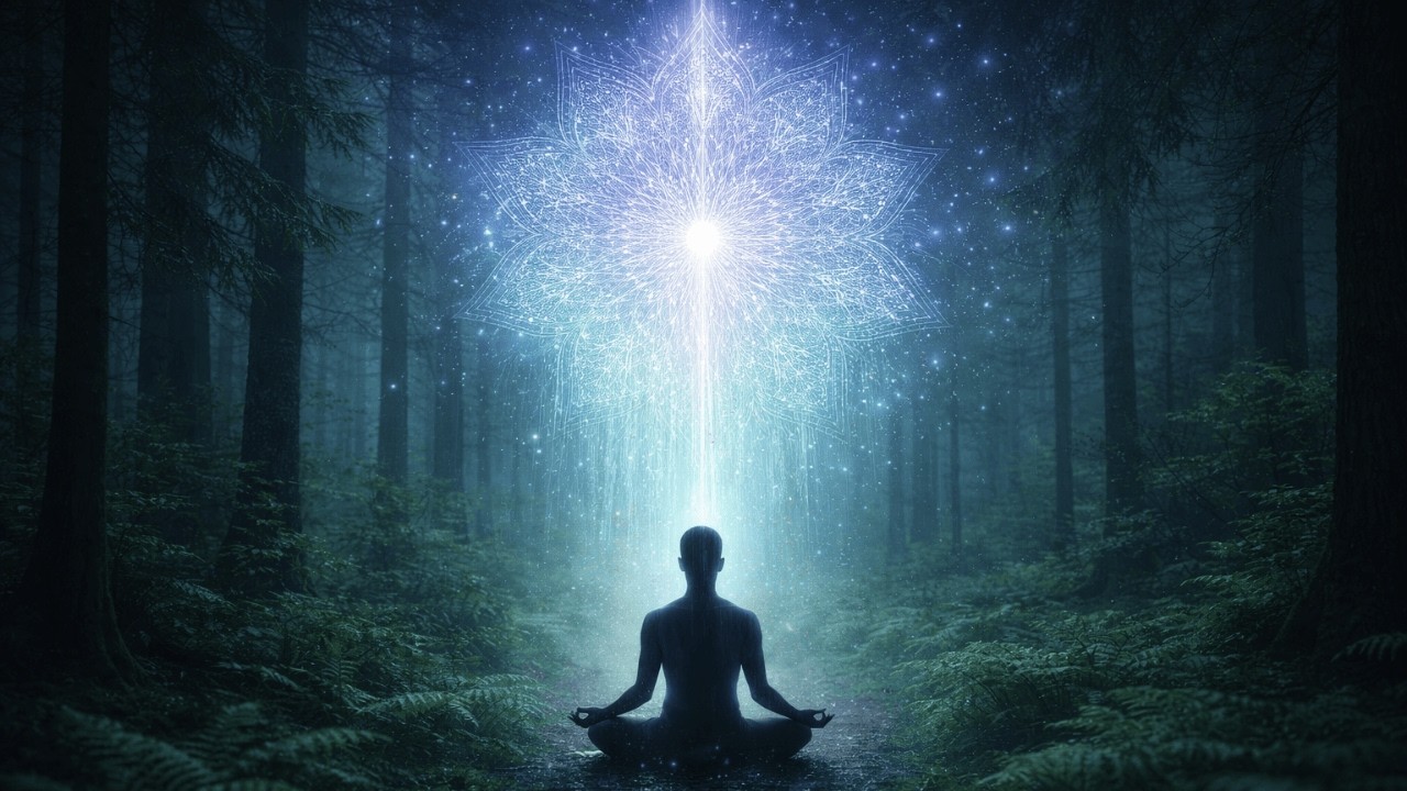 1 Hour Peaceful Piano Meditation 🌲 Forest Rain • Deep Calm & Healing