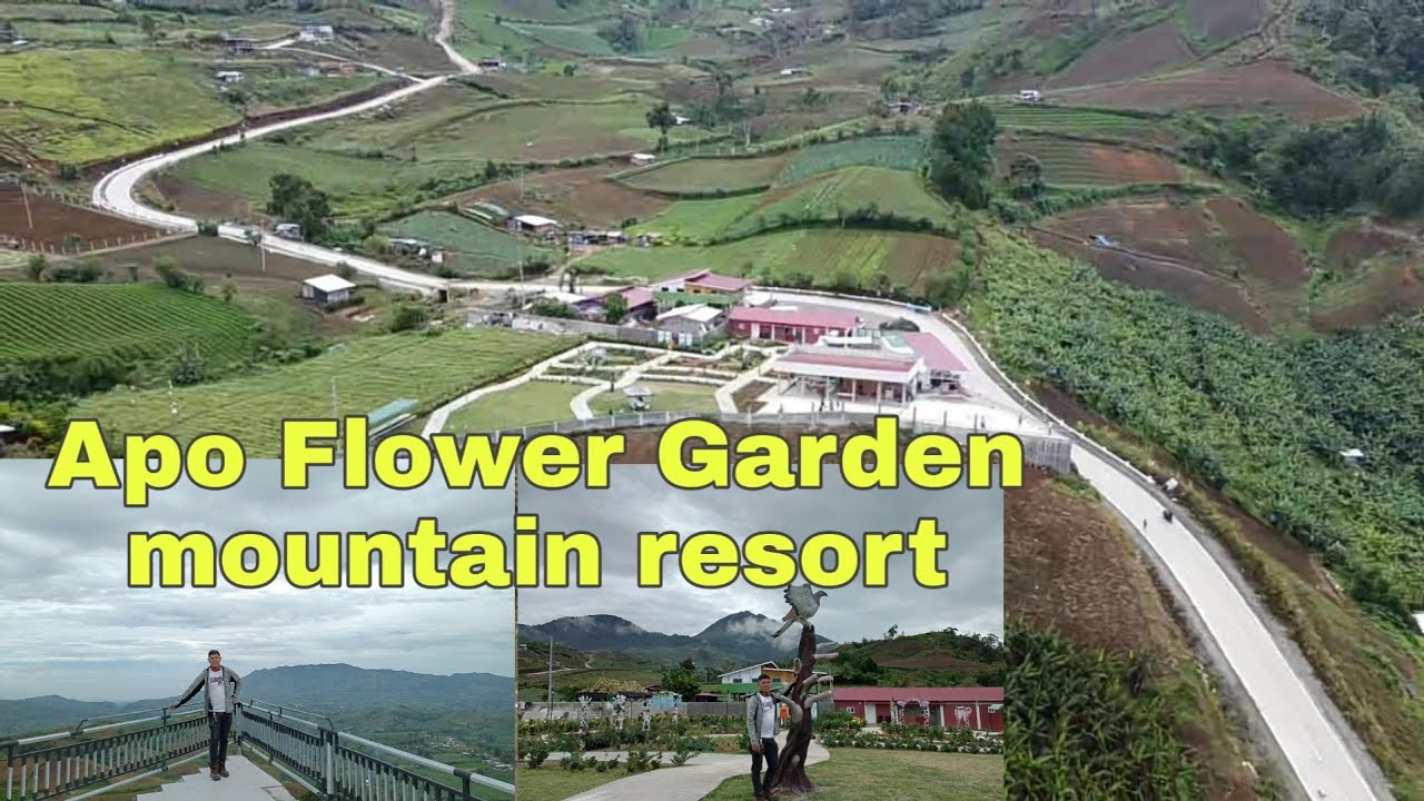 APO FLOWER GARDEN MOUNTAIN RESORT AMAZING VIEW IN KAPATAGAN DIGOS CITY