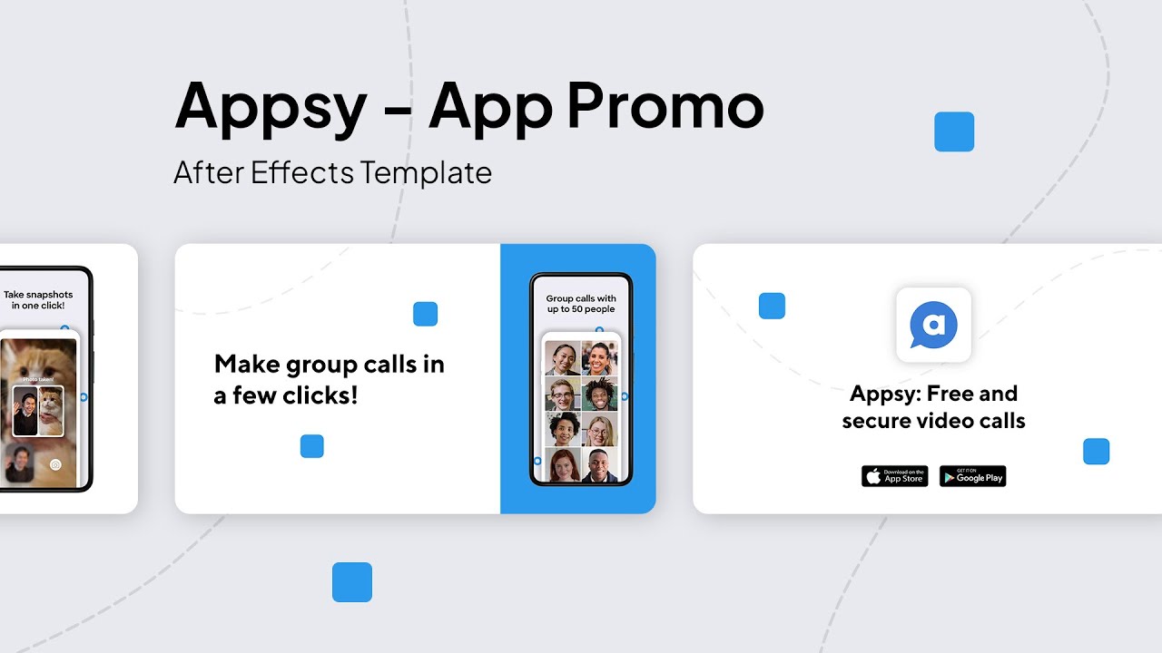 APPSY - SIMPLE APP PROMO / AFTER EFFECTS TEMPLATE