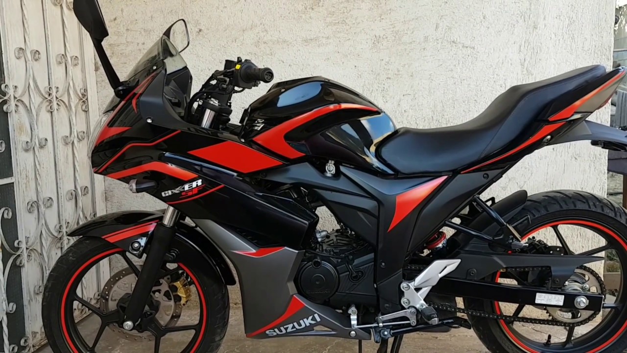 Suzuki Gixxer SF 2017 - Cambio de aceite y filtro review en español