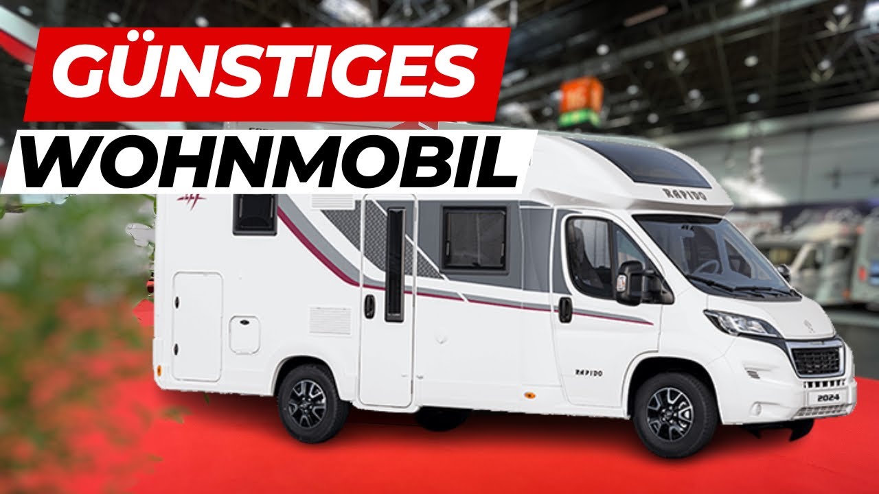 Доступный роскошный автодом | Rapido 606F | Caravan Salon Düsseldorf 2023