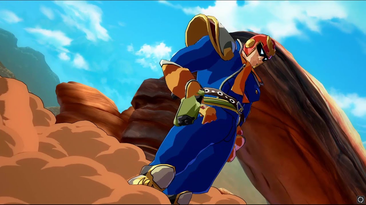 Captain Falcon Dragon Ball FighterZ Mod