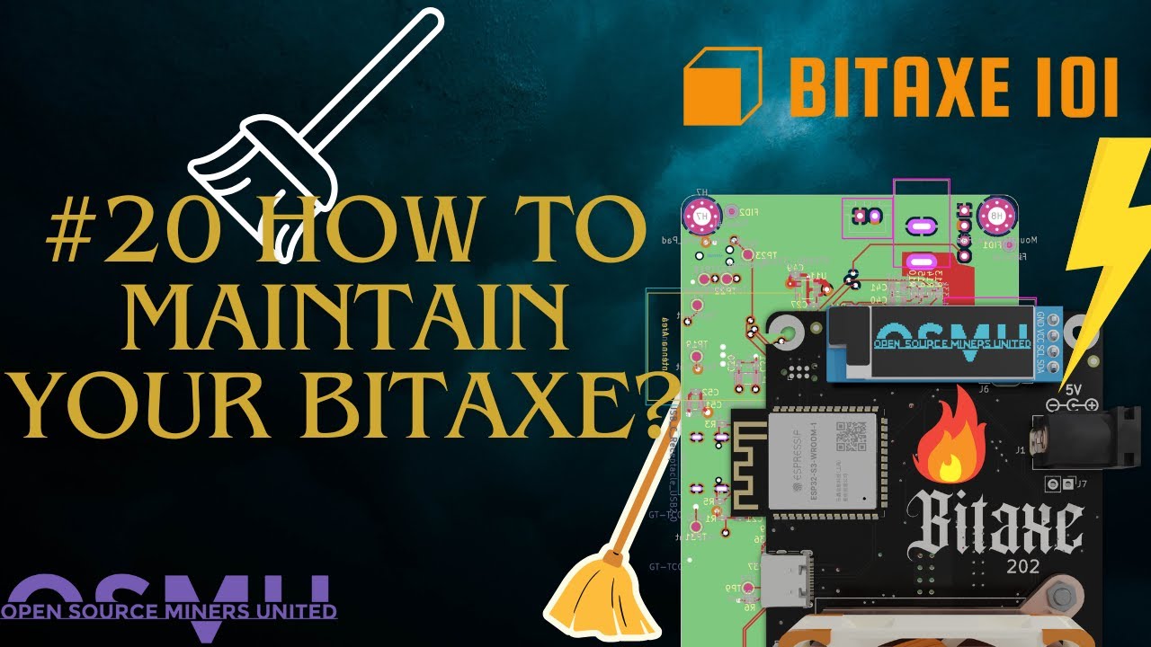Bitaxe 101 Как обслуживать Bitaxe