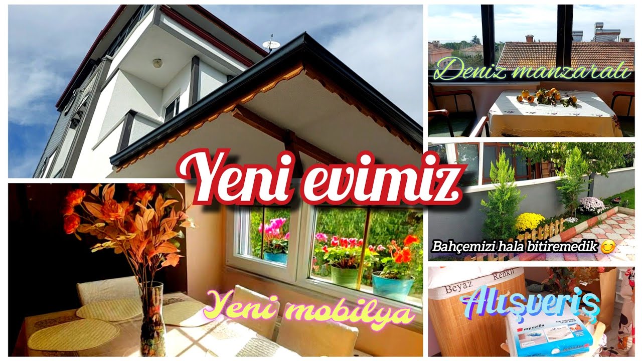 YENI EV TURU,VİLLA EVİMİZE TAŞINIYORUZ, 2 Çocukla taşınma süreci,yeni mobilya